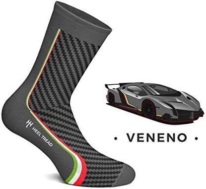 Чорапи Veneno С дизайн на протектора на петата