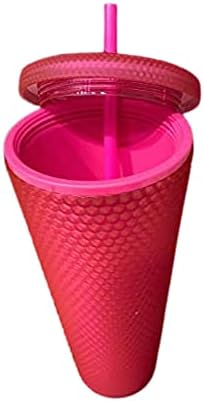 Starbucks Лято 2021 Лимитированная серия Ярко Розово Чаши С Шипове 24 грама