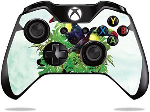 Кожата MightySkins, съвместим с контролера на Microsoft Xbox One / One S – Toucan Friends | Защитен, здрав и уникален