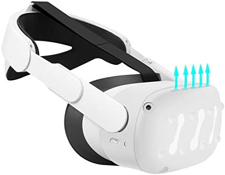 Защитната обвивка Eyglo VR за слушалки Oculus Quest 2, предния капак от падане и кал Предпазва предния панел на Oculus Quest 2 (бял)