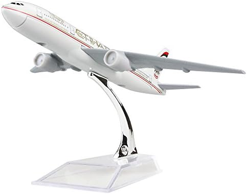 24-Часова Модел самолет Etihad Боинг 777 От Метални сплави, Бижута, Модел на самолета, Монолитен под налягане 1:400