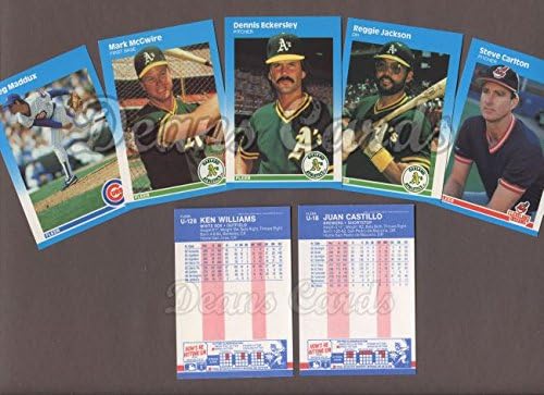 1987 Fleer Baseball Update Пълен комплект (Бейзболен набиране) Мента