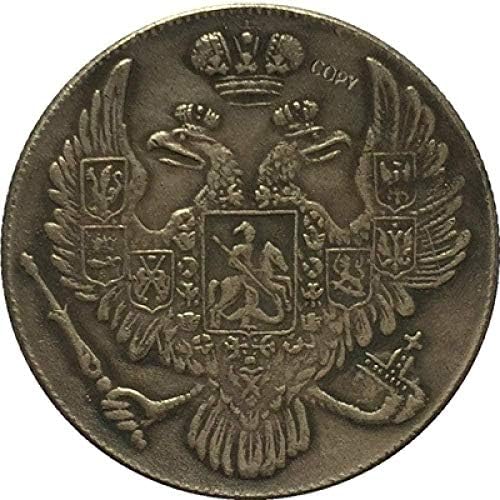 Вызовная Монета 1832 Русия Платинена Монета Копие на Копие на Подарък за Него Колекция от монети