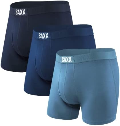 Мъжко бельо SAXX - ультрамягкие боксови гащи-боксерки с ширинкой и вграден калъф за подкрепа - бельо за мъже,