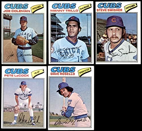 1977 Победи Чикаго Къбс На екипа на сет Чикаго Къбс (сет) VG/EX Cubs
