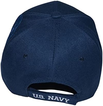 Официалната Лицензирана Военна Шапка на ВМС на САЩ, Бейзболна Шапка Унисекс Въоръжените Сили