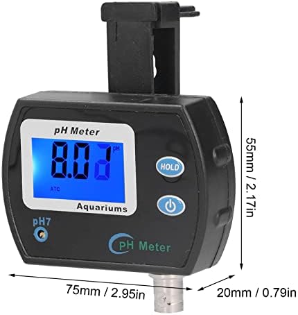 VOLDAX PH Meter LCD Дигитален Тестер за PH на водата със Сменен Электродным сензор за Висока Точност за Тестване на Качеството