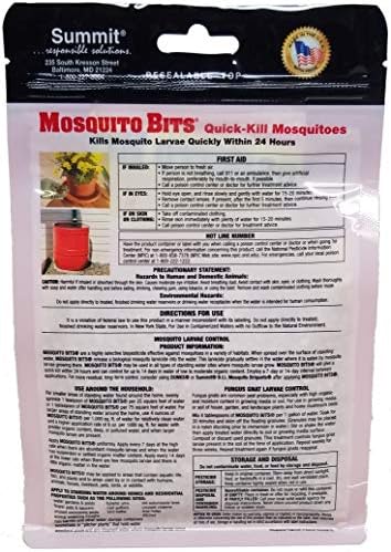 Противокомарни дюза на Върха, 20 килограма, Быстроубиваемая Биологична защита от комари и гъбични комариков и 20 опаковки противомоскитных дюзи Summit
