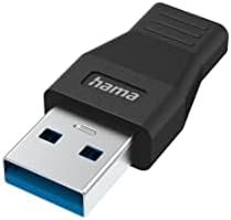 Адаптер Hama USB C, USB конектор, A към конектора USB C (за свързване на КОМПЮТРИ, лаптоп, MacBook, таблет с помощта