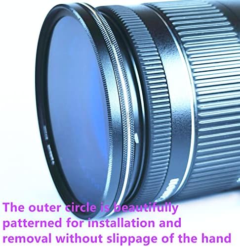 Преходни пръстен с увеличение от 55 до 58 мм обектив от 55 мм до 58 мм на филтъра (от 55 мм до 58 мм)