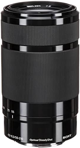 Беззеркальная камера Sony ZV-E10, с обектив 16-50 мм и 55-210 mm f/4.5-6.3 OSS и E-Mount, черен комплект с карта с памет