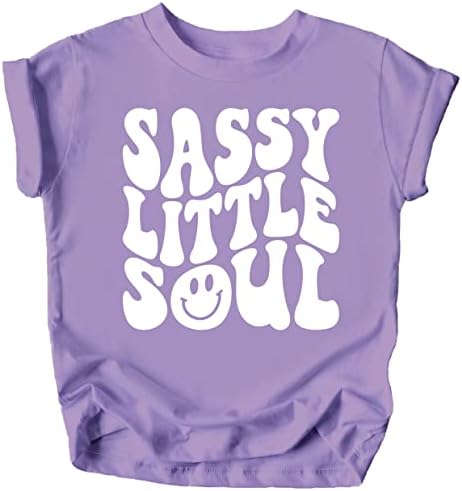 Риза Sassy Little Soul за Бебета и момичета по-Малки деца