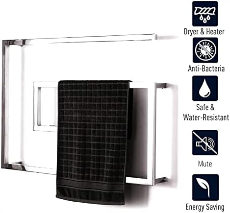 Универсален Багажник, Закачалка за кърпи Интелигентна Електрическа Закачалка за кърпи с LCD индикатори Вграден