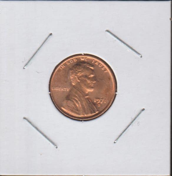 Паметника на Линкълн 1971 г. (1959-2008) Държавен монетен двор на продавача стотинка