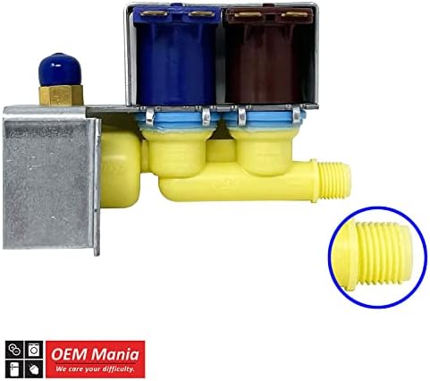 [WP12544002 Клапан OEM Мания] WP12544002 (K-74962) НОВ OEM, произведено за подмяна на воден клапан хладилник
