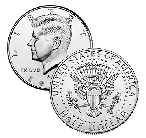 Монетен двор на САЩ, 1993 г., с Плакированной Запушалка Proof Kennedy на полдоллара Proof