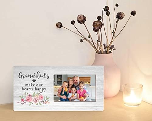 Orchidaceae Внуци Доволен от нашите сърца, Цветен Рамка за снимки - Подаръци за Деня на майката на рожден Ден на баба