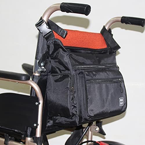 SYKSOL GUANGMING - Чанта за ходунков количка, Двустранен чанта за ходунков с 5 джоба и 1 странично джоб, Универсален