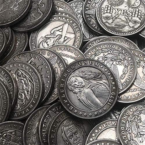 Колекция възпоменателни монети от Костите на 1921 г. 3D Антични Възпоменателна Монета Морган Хубо Копие Декорация на Дома, Подарък