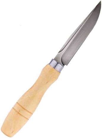 DOITOOL 10ШТ 8-инчов дървена дръжка за пилички, със здрави метални хомутами за пилички, режещи инструменти, аксесоари