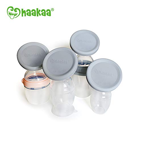 Битумен силикон капачка Haakaa, 1 бр., подходящ за всички молокоотсосов Haakaa, не съдържа бисфенол PVC и фталатов, 1 брой (опаковка