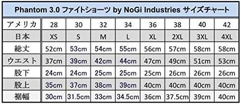 Шорти за борба Nogi Phantom 3.0 - Black Industries