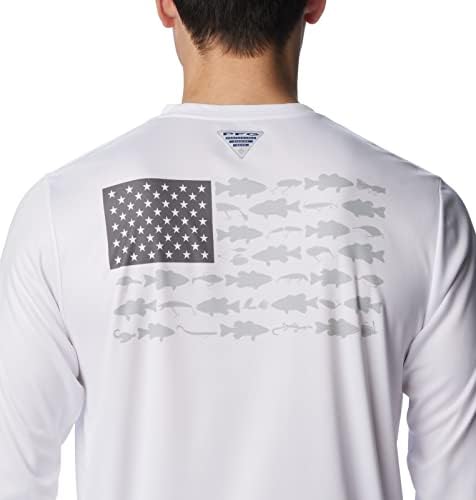 Мъжка риза за Риболов с дълъг ръкав PFG Terminal Tackle Fish Flag от Columbia за мъже