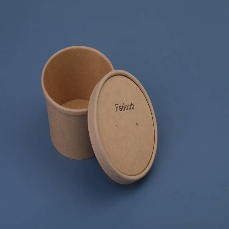 Fadoub Чаши за Еднократна употреба Хартиени Чаши, ръчно изработени Детска градина само Материали, ръчно изработени
