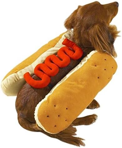 Костюми за ХОТ - дог с горчица и/или Кетчуп за кучета на Разположение в три размера! (Голям кетчуп)