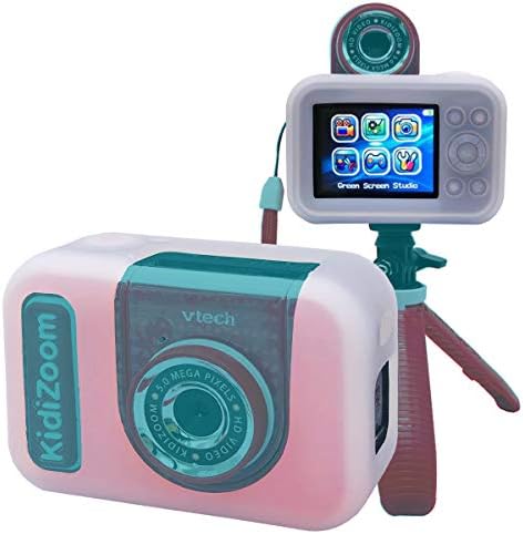 JCHPINE Силиконов Калъф за видеокамера VTech KidiZoom Creator Cam, Защитен Кожен калъф за студийната камера Vtech Kidizoom