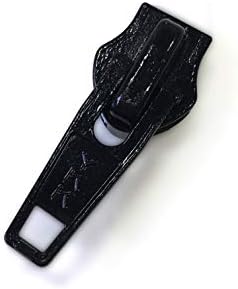Обков за цип YKK 10В с найлон намотка Черен цвят - 2 опаковки