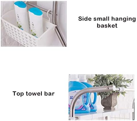 Hokcus Многофункционални Рамки за съхранение на перални машини по рафтовете над Тоалетна от неръждаема стомана