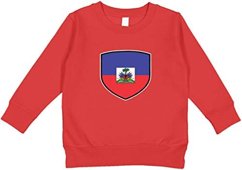 Hoody за деца Amdesco Haiti Shield с Флага Хаити