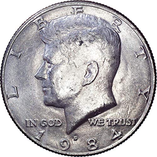 1984 Г. Кенеди Полдоллара 50 цента На Около необращенном формата на