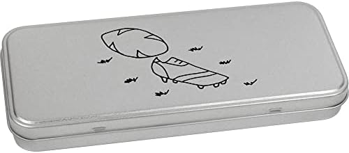 Лидице кутия за канцеларски материали Azeeda на ръгби Топка и обувка с метални панти (TT00188414)