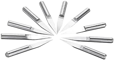 Твердосплавная Fresa 10шт 3,175 mm Джолан Печатна платка Гравиране Нож Набор от инструменти За Фреза с ЦПУ на 20 Градуса на