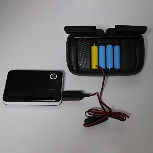 Diarypiece -QC3.0 До 5 В-12 v Батерии, тип АА, захранващ Кабел с превключвател, 4-8 бр. батерии тип АА за дистанционни,