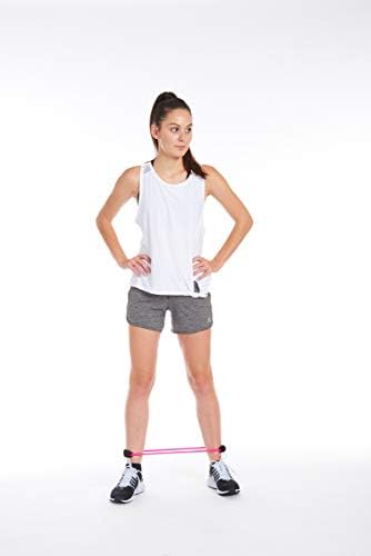 Резистивен лента EDX с дръжки за тренировки, упражнения, Фитнес, Разтягане, Физиотерапия | 3 Опаковка