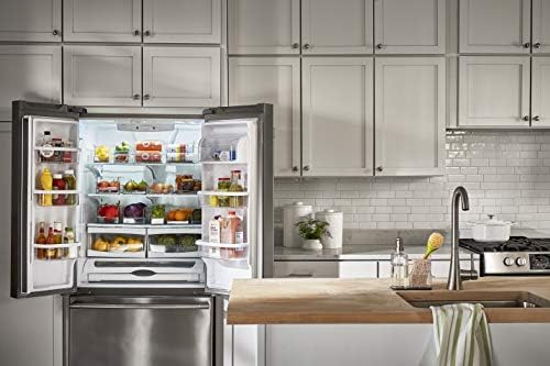 Просторен хладилник Spectrum Разделност Hexa за съхранение на плодове, зеленчуци и не само, 8,5 x 4 x 4,25, Прозрачен