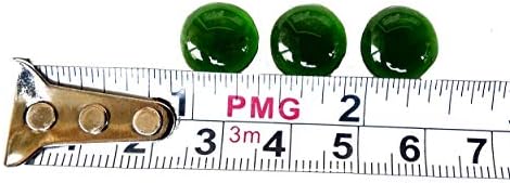 Ръчно изработени Изделия Растоги Малки Централните Части, Стъклени камъни за Пълнене на Вази, Сватба, Декоративни Камъчета 100 бр (Зелени) Размер -10 мм (1 см)