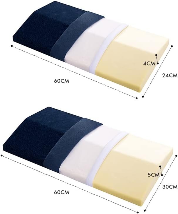 Възглавница за кръста от пяна с памет ефект FZZDP, Удължени Странични въздушни възглавници за сън, за бременни, Възглавница