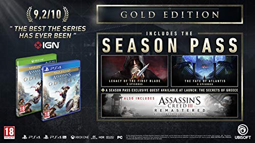 Assassins Creed Одисея Златно издание (PS4)