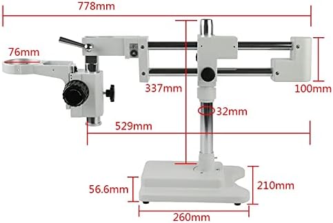 Обзавеждане за лабораторен микроскоп FIERRG, Тринокулярный Стереомикроскоп, Скоба, Скоба 76 мм Аксесоари