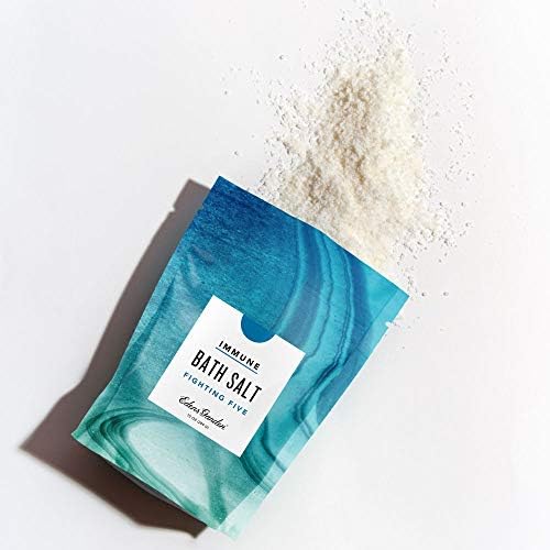 Минерална сол за вана Edens Garden Fighting Five (Изработени от Етерични масла, английската и Келтската морска сол), 10 мл