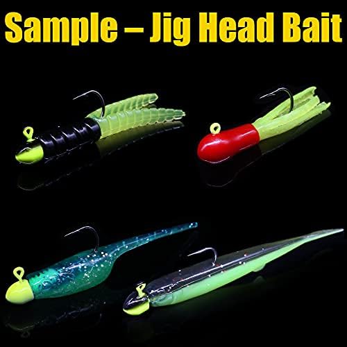 Crappie-Jig-Heads-Assortment-Fishing-Jigs-for-Crappie-Panfish-Trout-Perch-Walleye-Minnow-Bullet-Jighead-Kit -