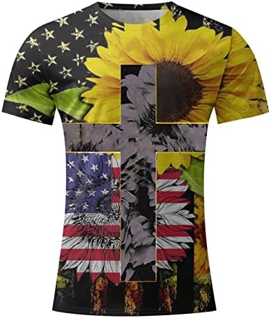 Летни Рокли-Ризи за мъже, Пролетно-Лятно Честване на Деня на Независимостта, Ежедневни Реколта Тениска От Памук