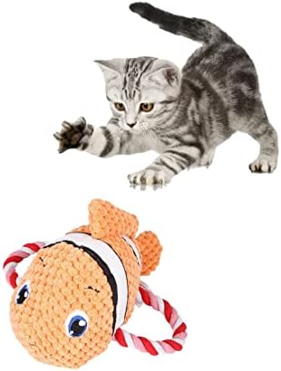 Играчка за куче-Таралежи KO Group - Интерактивни играчки за котки - Красиви Играчки-Акули, Меки Пищащие Животни, Плюшени