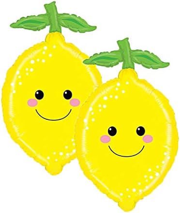Комплект от 2 балони Produce Pal Lemon Garden Jumbo 29 от фолио за парти