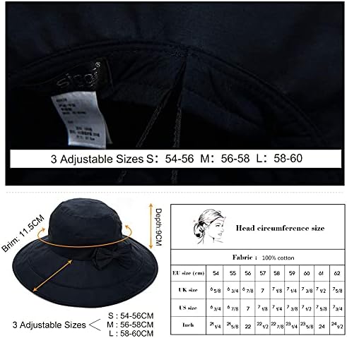 Comhats Летните Слънчеви шапки UPF50+ за Жени
