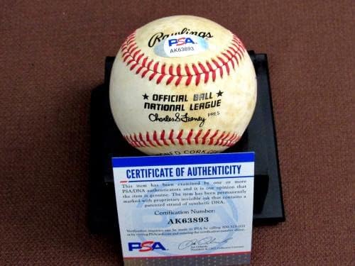 Дейв Кингман Джайентс Метс Янкис Къбс Подписаха Auto Vtg Onl Baseball Game Psa / Бейзболни топки с ДНК-Автограф